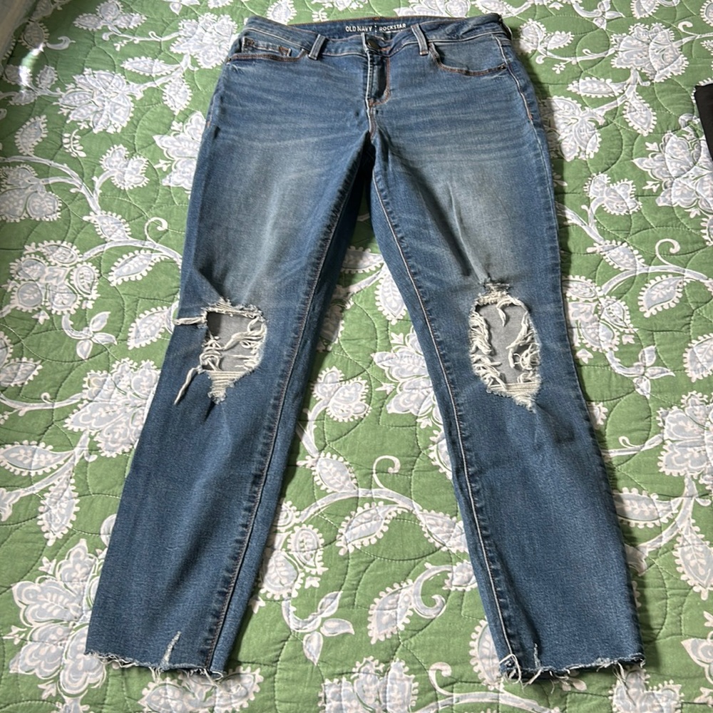 Old Navy Rockstar Jeans Size 6 Regular